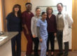 Dr. Burstein with members of the care team